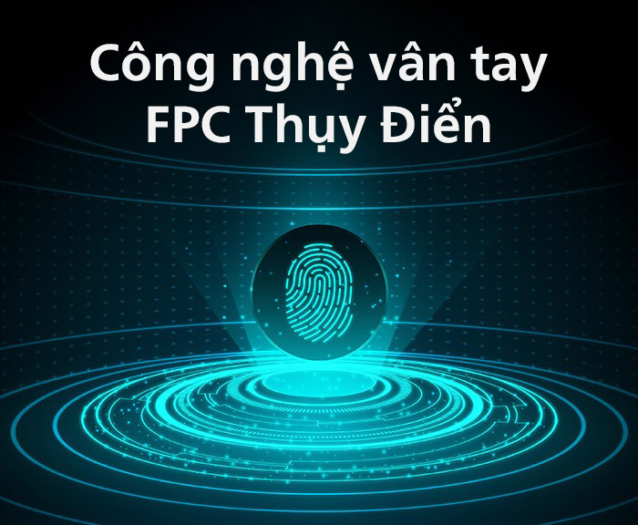 công nghệ vân tay FPC Thụy Điển trên khóa vân tay philips DDL610-5HBS - khoavantaychinhhang.com