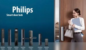 khóa cửa vân tay Philips - khoavantaychinhhang.com
