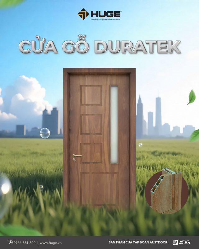 cửa gỗ composite Duratek Gravo