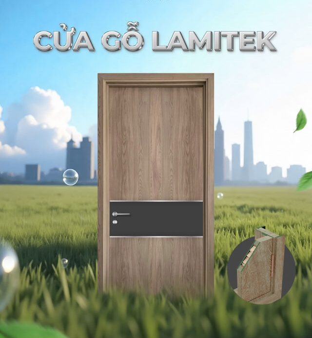 Cửa gỗ Lamitek - Cửa gỗ Austdoor - Austdoorhome